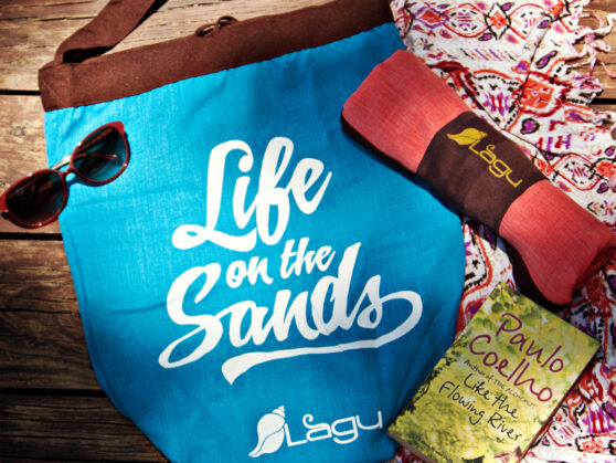 Life on the Sands Beach Bag - Celeste