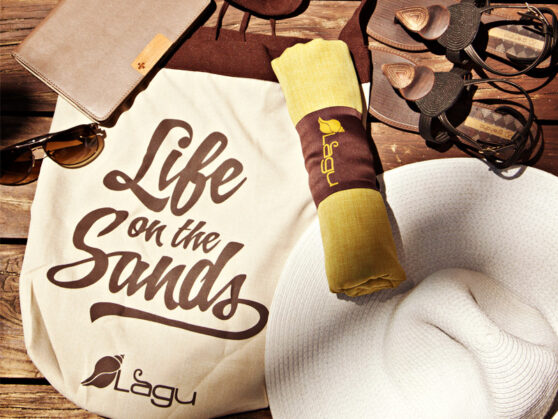 Life on the Sands Beach Bag - Sand