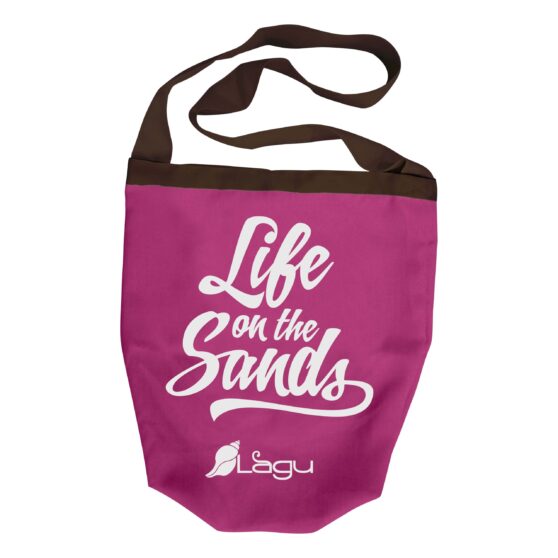 Life on the Sands Beach Bag - Rosa
